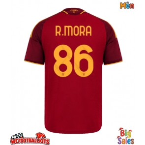 AS Roma Rodrigo Mora #86 Replica Home Stadium Shirt 2026-27 Short Sleeve